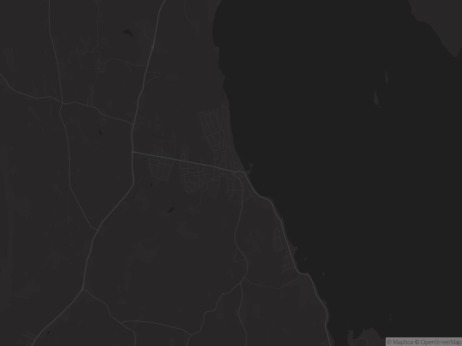 Kart over Åsgårdstrand