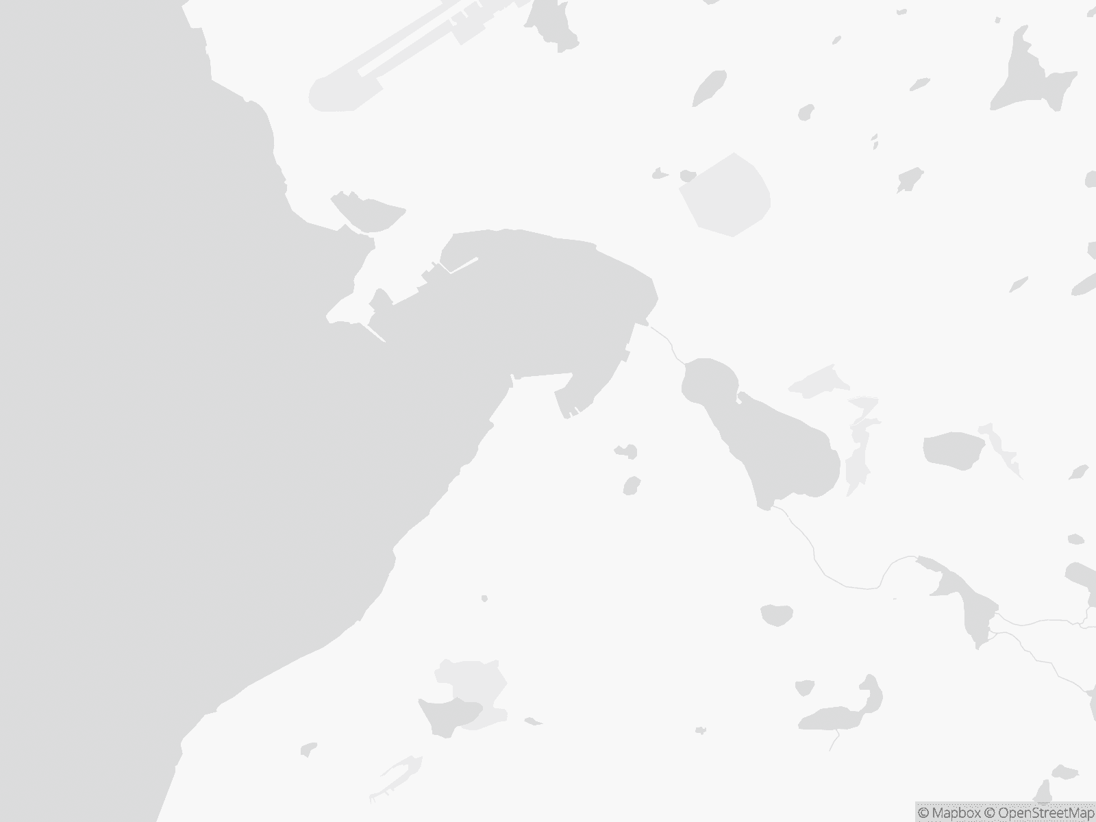 Kart over Hammerfest