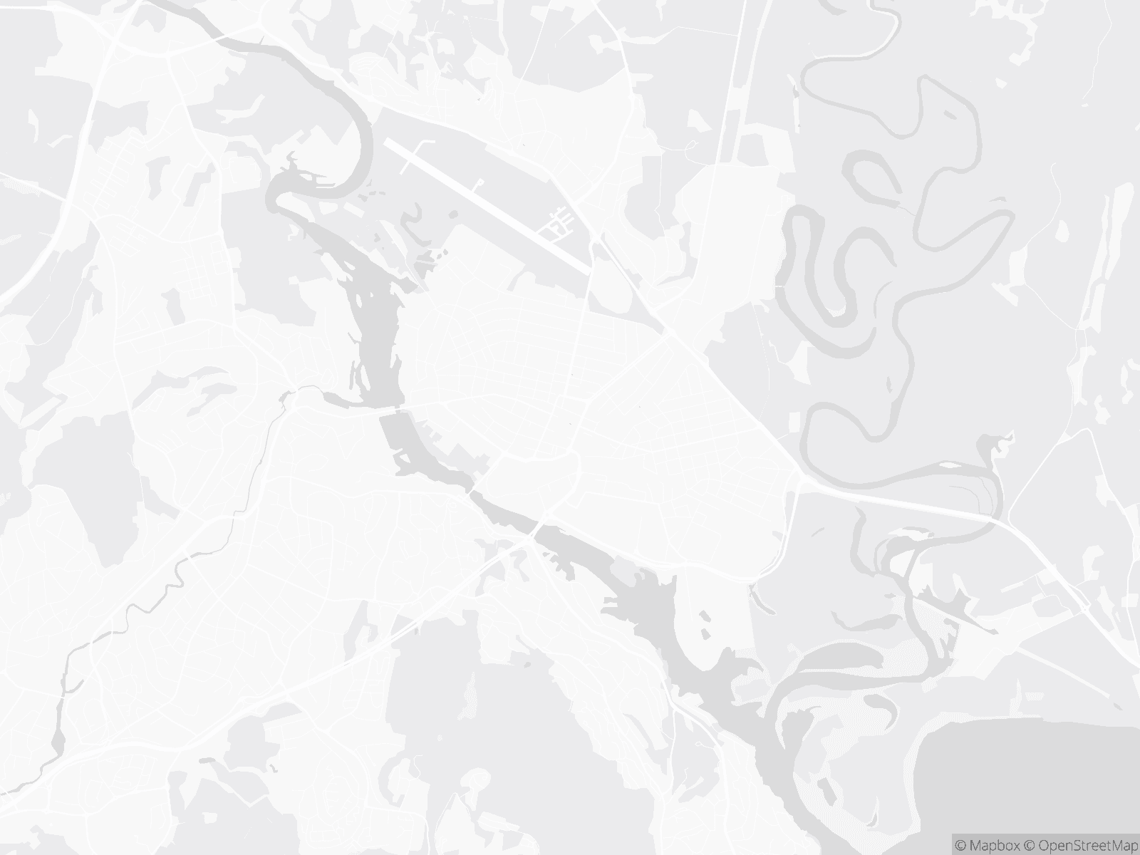 Kart over Lillestrøm