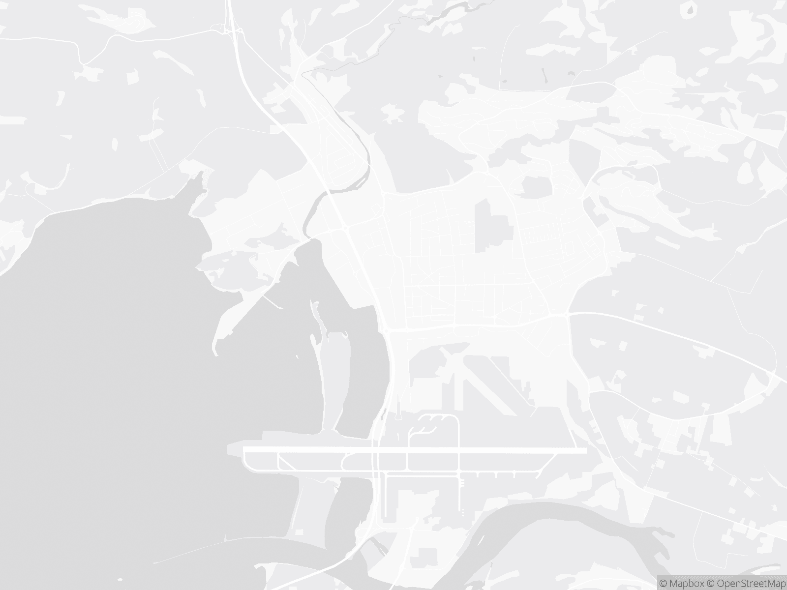 Kart over Stjørdalshalsen