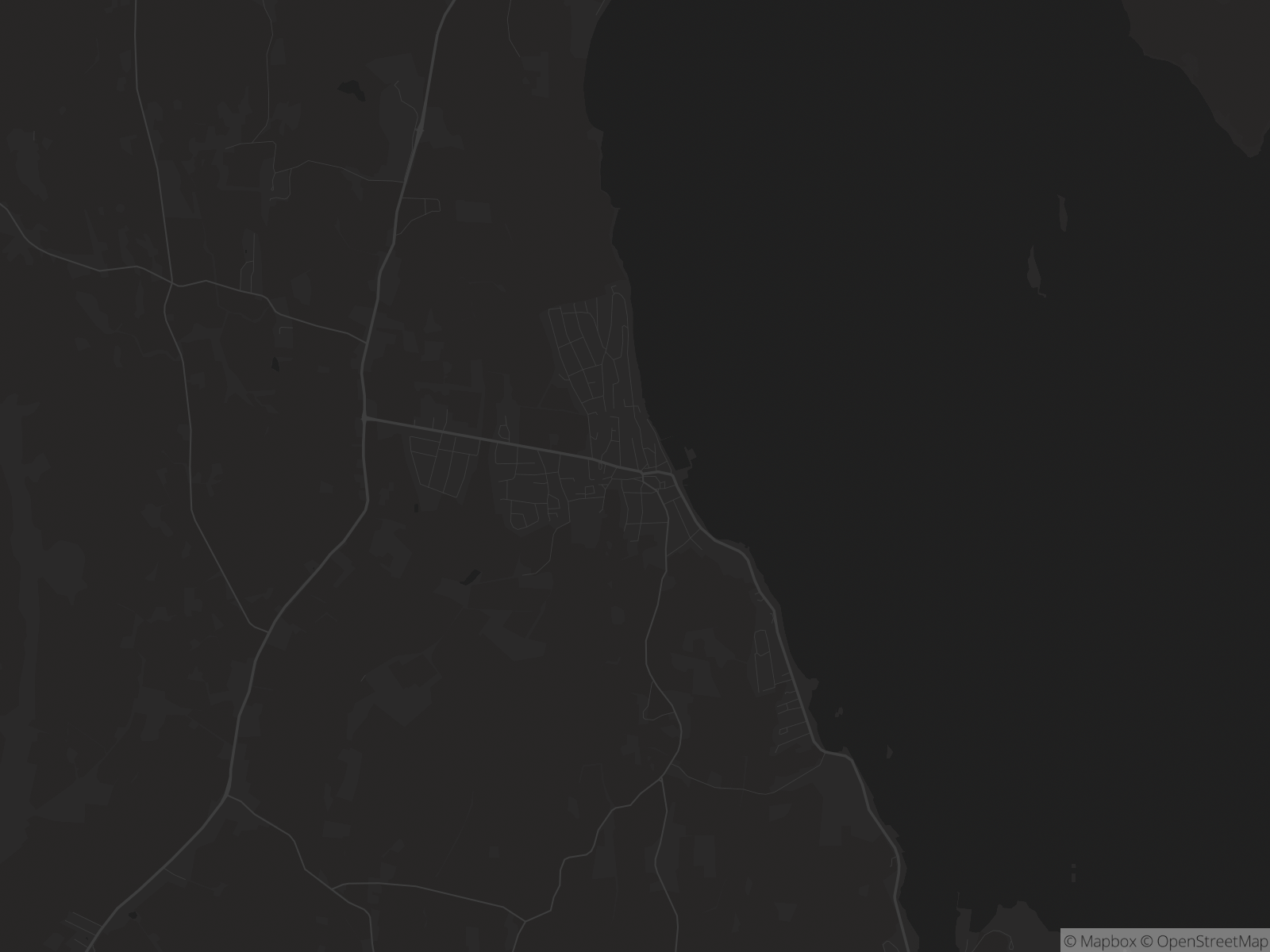 Kart over Åsgårdstrand