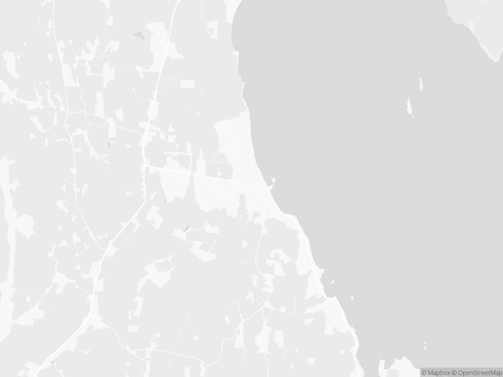 Kart over Åsgårdstrand