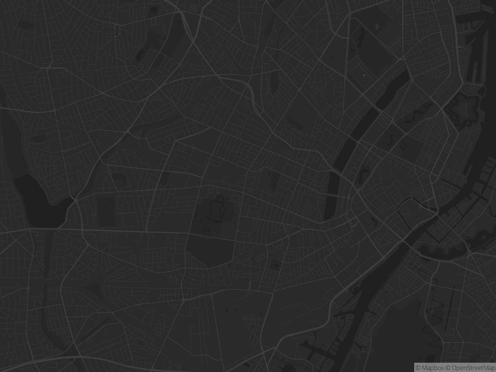 Kort over Frederiksberg