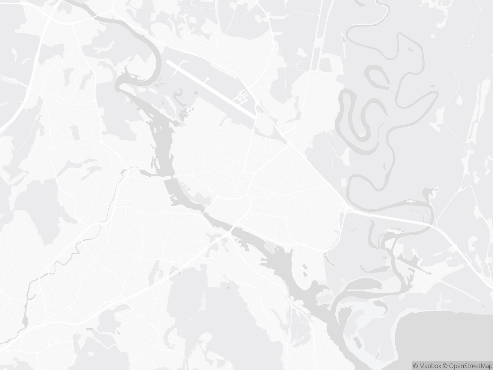 Kart over Lillestrøm