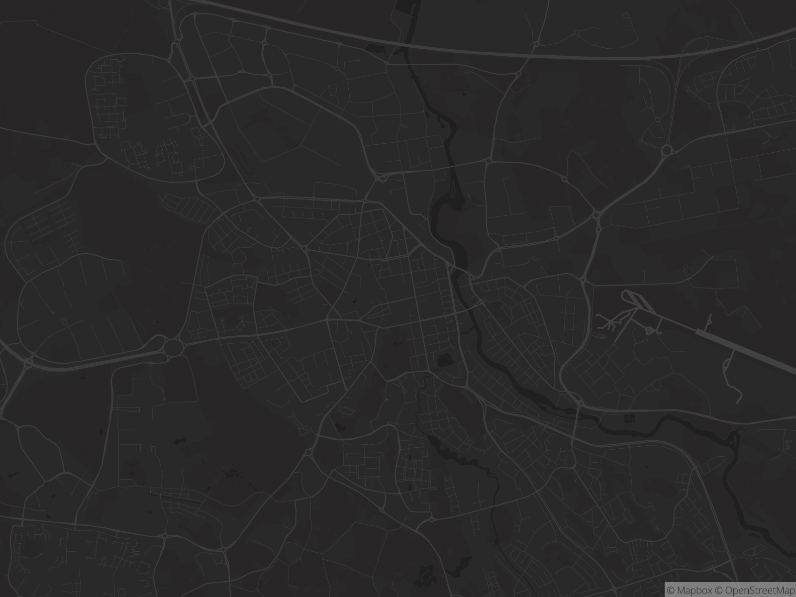 Karta över Linköping