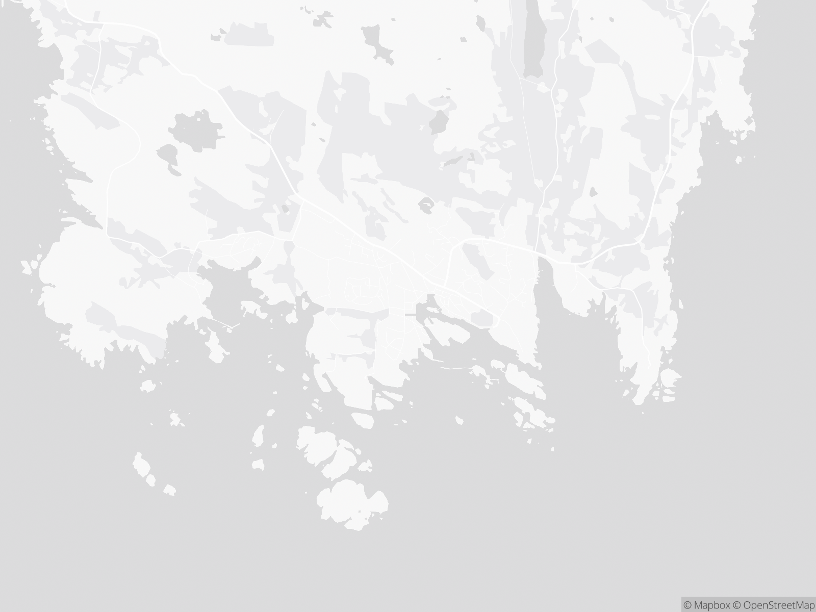 Kart over Skudeneshavn