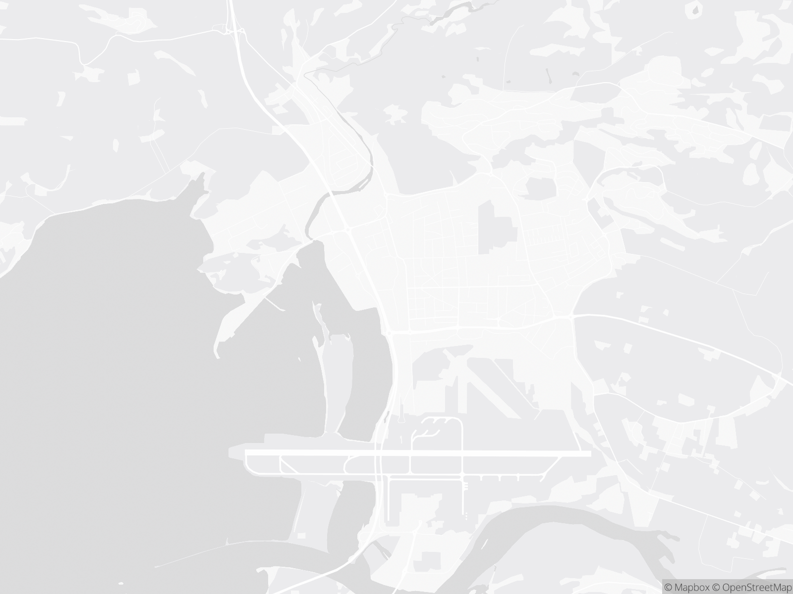 Kart over Stjørdalshalsen