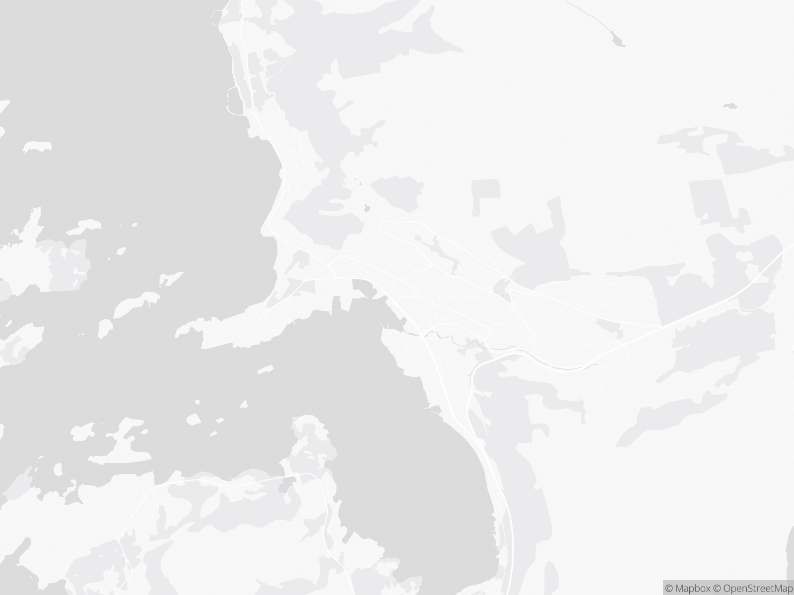 Kart over Ulsteinvik